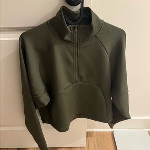 Nike Half Zip - Army Green